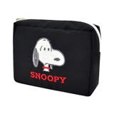 ブラック(SPZ-3957) | 化粧ポーチ スクエアポーチ アップリケ刺繍 | AVVENTURA