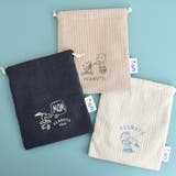 巾着ポーチ 小物入れ メッシュ付き巾着 | AVVENTURA | 詳細画像1