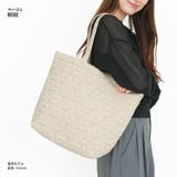 巾着トートバッグ レディース モチーフキルト | AVVENTURA | 詳細画像4 