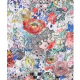 スカラーちゃんと花 2柄展開シフォンワンピース | ScoLar | 詳細画像12