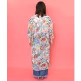 スカラーちゃんと花 2柄展開シフォンワンピース | ScoLar | 詳細画像10