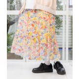 花・コラージュ・クラゲ 3柄展開2WAYスカート | ScoLar | 詳細画像1