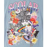 スカラー×コラージュ柄 チュール重ねワンピース | ScoLar | 詳細画像11