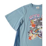 スカラー×コラージュ柄 チュール重ねワンピース | ScoLar | 詳細画像13