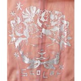 ネコ柄箔プリント オーロラシフォンブルゾン | ScoLar | 詳細画像19