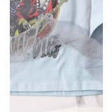 ロックなキャッツ柄 チュール重ねTシャツ | ScoLar | 詳細画像12