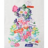 クマシルエット花柄シアープルオーバー | ScoLar | 詳細画像1 