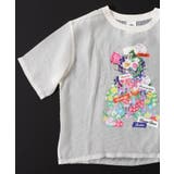 クマシルエット花柄シアープルオーバー | ScoLar | 詳細画像4 