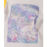 メルヘンな海とクジラ柄 シフォン切替チュニック | ScoLar | 詳細画像7 