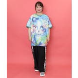 BIGネコ柄メロウステッチチュニック | ScoLar | 詳細画像9 