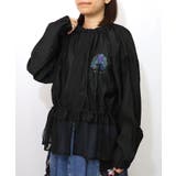 ブラック | スカラーちゃんロゴ メッシュ切替ブルゾン | ScoLar