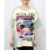 アイボリー | Live柄バイカラープルオーバー | ScoLar