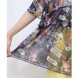 POP総柄チュールシアープルオーバー | ScoLar | 詳細画像17 