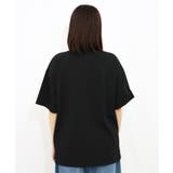 アニマル蝶花柄Tシャツ | ScoLar | 詳細画像1