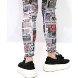 ラメニットソー3柄展開レギンス | ScoLar | 詳細画像2 