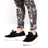 ラメニットソー3柄展開レギンス | ScoLar | 詳細画像4 