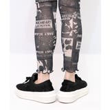 ラメニットソー3柄展開レギンス | ScoLar | 詳細画像5 