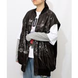 メルヘン柄ラメプリントベスト | ScoLar | 詳細画像1 