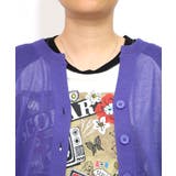 スカラー箔プリント 接触冷感ニットカーディガン | ScoLar | 詳細画像21 