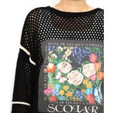 花アップリケ2WAYメッシュプルオーバー | ScoLar | 詳細画像8 