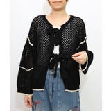 花アップリケ2WAYメッシュプルオーバー | ScoLar | 詳細画像10 