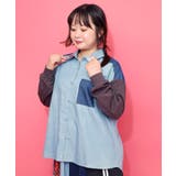 ネコ刺繍襟シャンブレーシャツ | ScoLar | 詳細画像3 