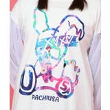 パチうさプリント メッシュ袖Tシャツ | ScoLar | 詳細画像6 