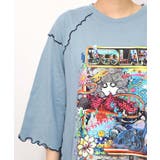 バイクゲーム柄メロウ切替ワンピース | ScoLar | 詳細画像5 