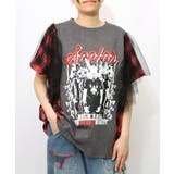 ロックなアニマル柄 異素材切替2WAYロンT | ScoLar | 詳細画像12 