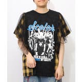 ロックなアニマル柄 異素材切替2WAYロンT | ScoLar | 詳細画像16 