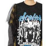 ロックなアニマル柄 異素材切替2WAYロンT | ScoLar | 詳細画像19 