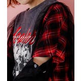 ロックなアニマル柄 異素材切替2WAYロンT | ScoLar | 詳細画像7 