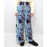 ネコパフェ・蝶柄 ベロアプリーツパンツ | ScoLar | 詳細画像16 