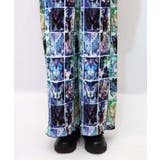 ネコパフェ・蝶柄 ベロアプリーツパンツ | ScoLar | 詳細画像21 