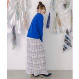 ネコパフェ・蝶柄 ベロアプリーツパンツ | ScoLar | 詳細画像5 