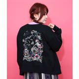 ブラック | フェアリーテイル刺繍 2WAYプルオーバー | ScoLar