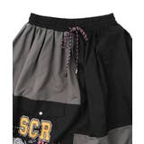 レトロ異素材バイカラーワークスカート | ScoLar | 詳細画像20 