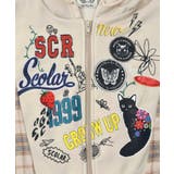 POP・チェック柄切替パーカー | ScoLar | 詳細画像10 