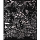 キノコ花柄箔プリント裏毛プルオーバー | ScoLar | 詳細画像12 