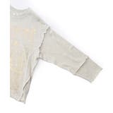 キノコ花柄箔プリント裏毛プルオーバー | ScoLar | 詳細画像14 