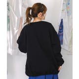 ミニ裏毛スカ子ロゴ ダブルジップカーディガン | ScoLar | 詳細画像4 