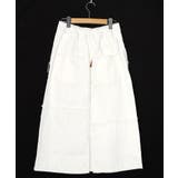 花ネコのアシメフリンジ アップリケデニムスカート | ScoLar | 詳細画像15 