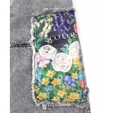 花ネコのアシメフリンジ アップリケデニムスカート | ScoLar | 詳細画像19 
