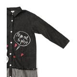 ひょっこりスカラーちゃん柄デニムシャツアウター | ScoLar | 詳細画像13 