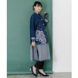 ひょっこりスカラーちゃん柄デニムシャツアウター | ScoLar | 詳細画像4 