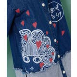 ひょっこりスカラーちゃん柄デニムシャツアウター | ScoLar | 詳細画像6 