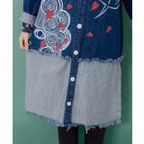 ひょっこりスカラーちゃん柄デニムシャツアウター | ScoLar | 詳細画像7 