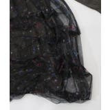 2柄展開タック入りチュールバルーンワンピース | ScoLar | 詳細画像14 