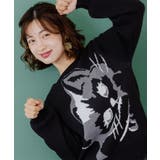 ひょっこりネコ×フリル付き 4WAYプルオーバー | ScoLar | 詳細画像14