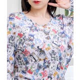 3柄展開クラッシュベロアロンT | ScoLar | 詳細画像5 